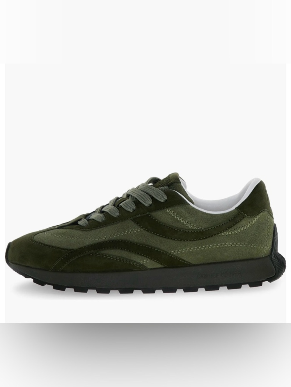 NWT Candice Cooper Plume 2 Motion Sneaker in Army Green